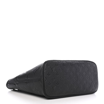 Louis Vuitton Empreinte Monogram Giant Neverfull MM Black 4 of 8