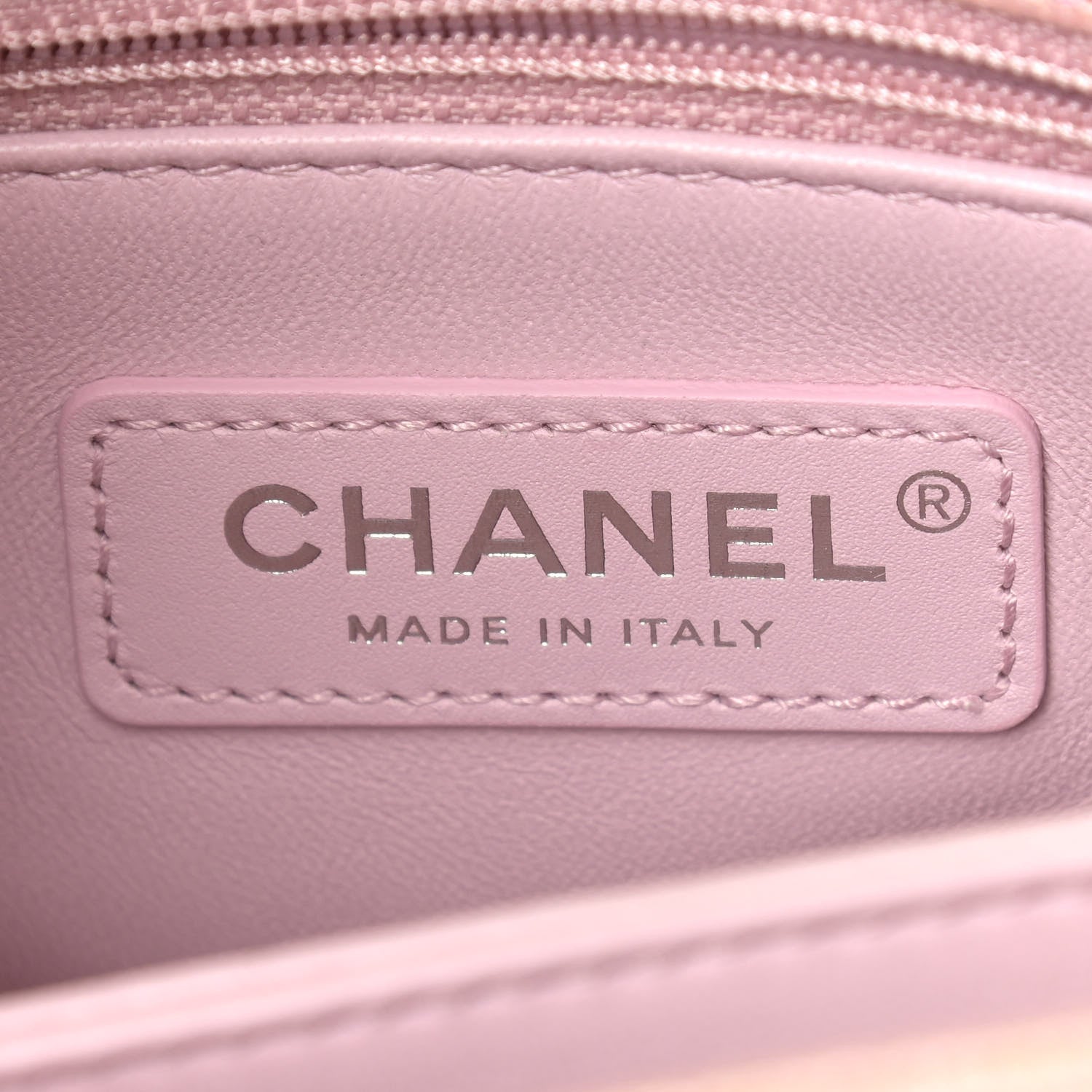 Chanel Iridescent Caviar Quilted Mini Coco Handle Flap Pink 6 of 9