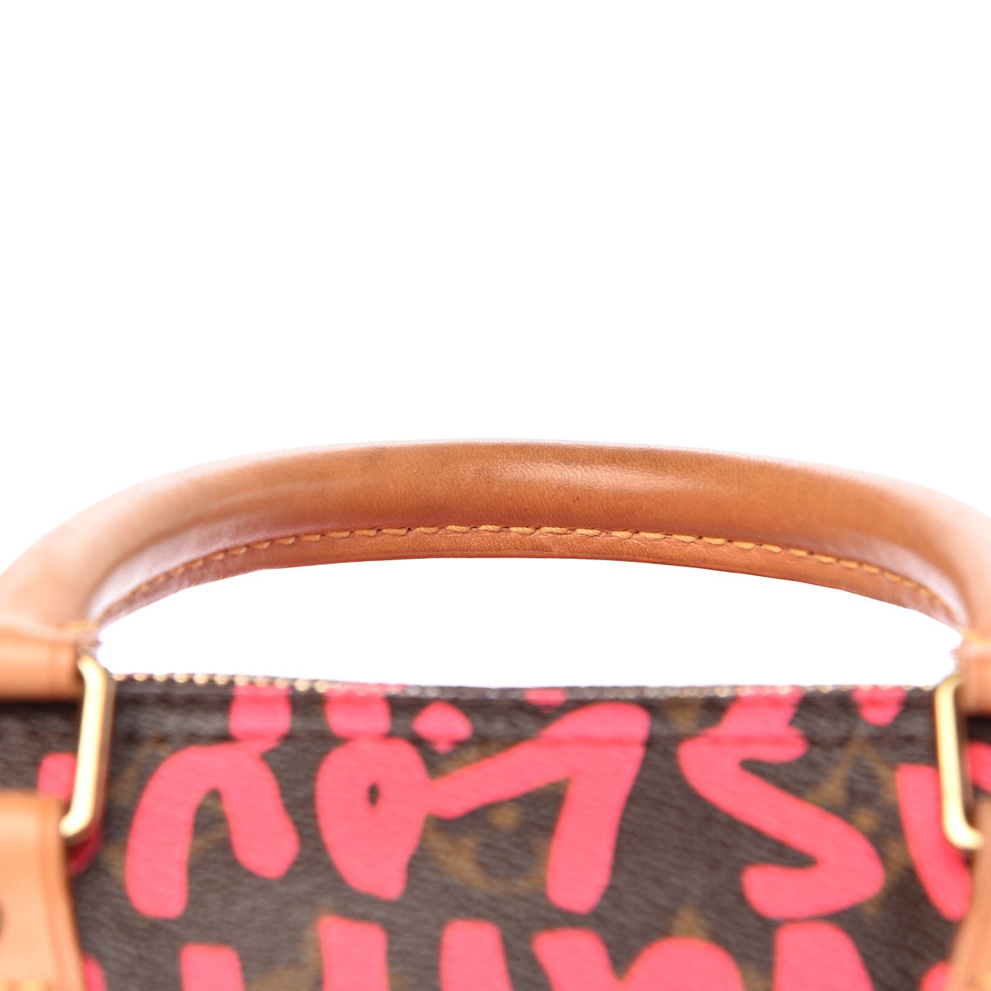 Monogram Graffiti Speedy 30 Fuchsia