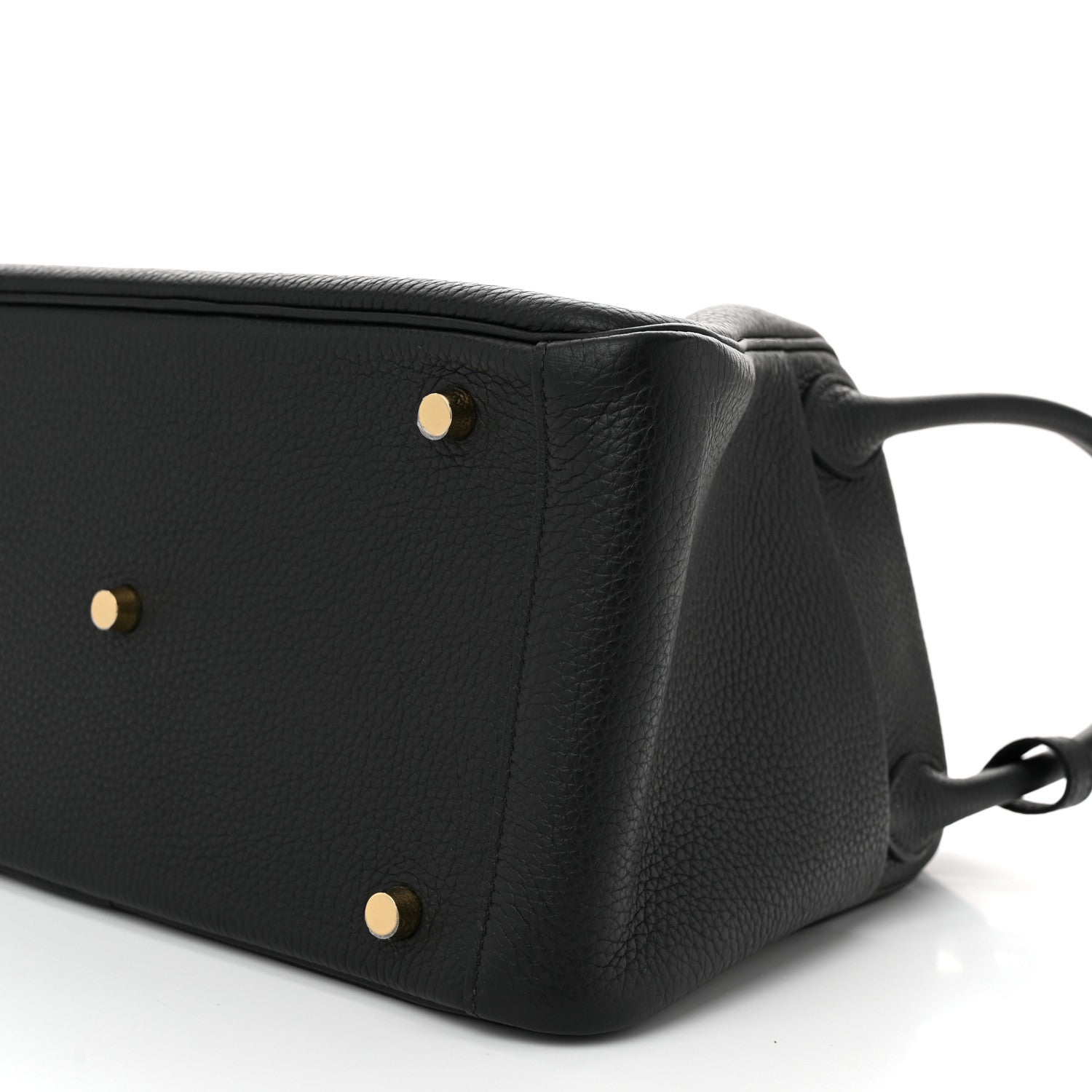 Hermes Taurillon Clemence Lindy 30 Black 10 of 11