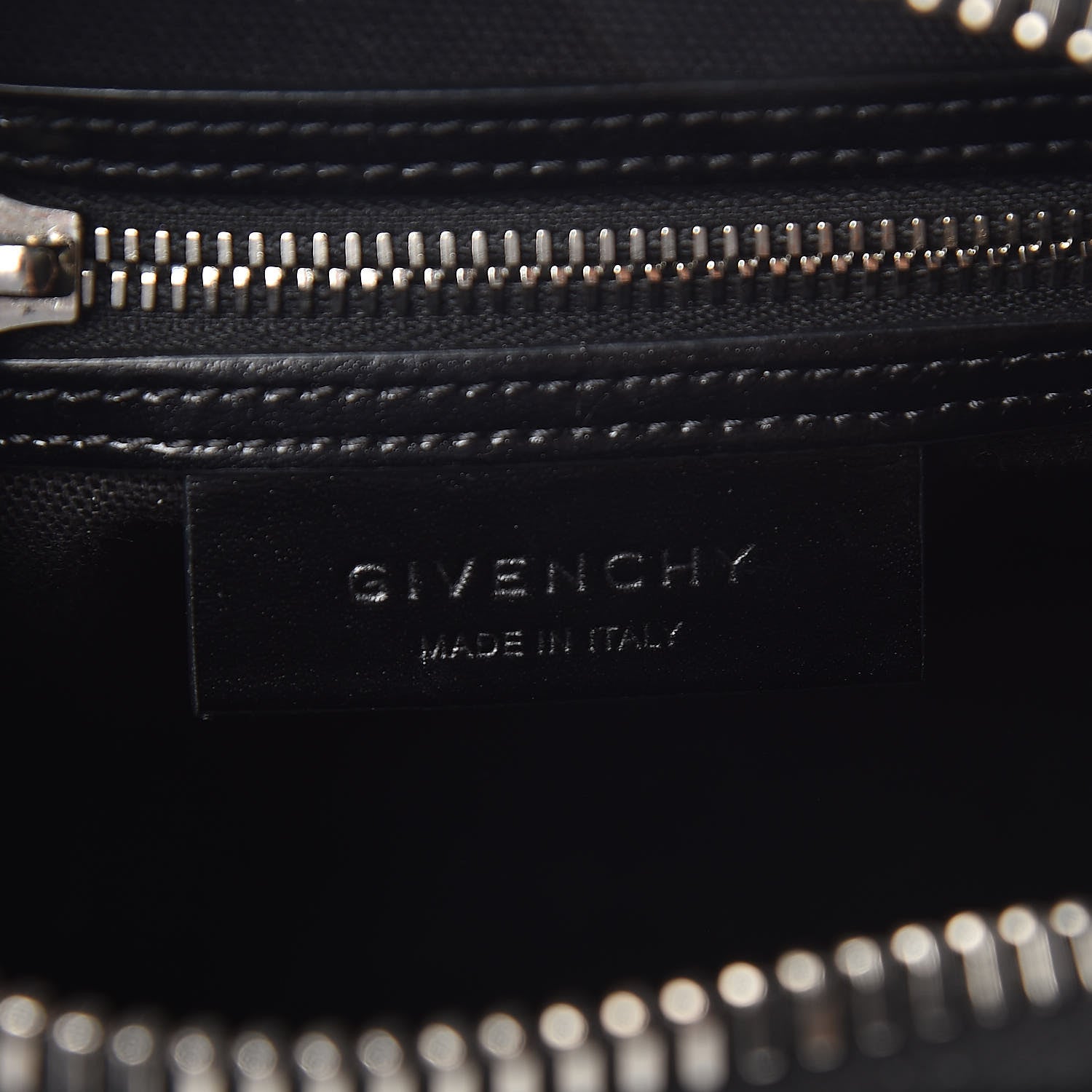 Givenchy Shiny Lord Calfskin Mini Antigona Black 6 of 9