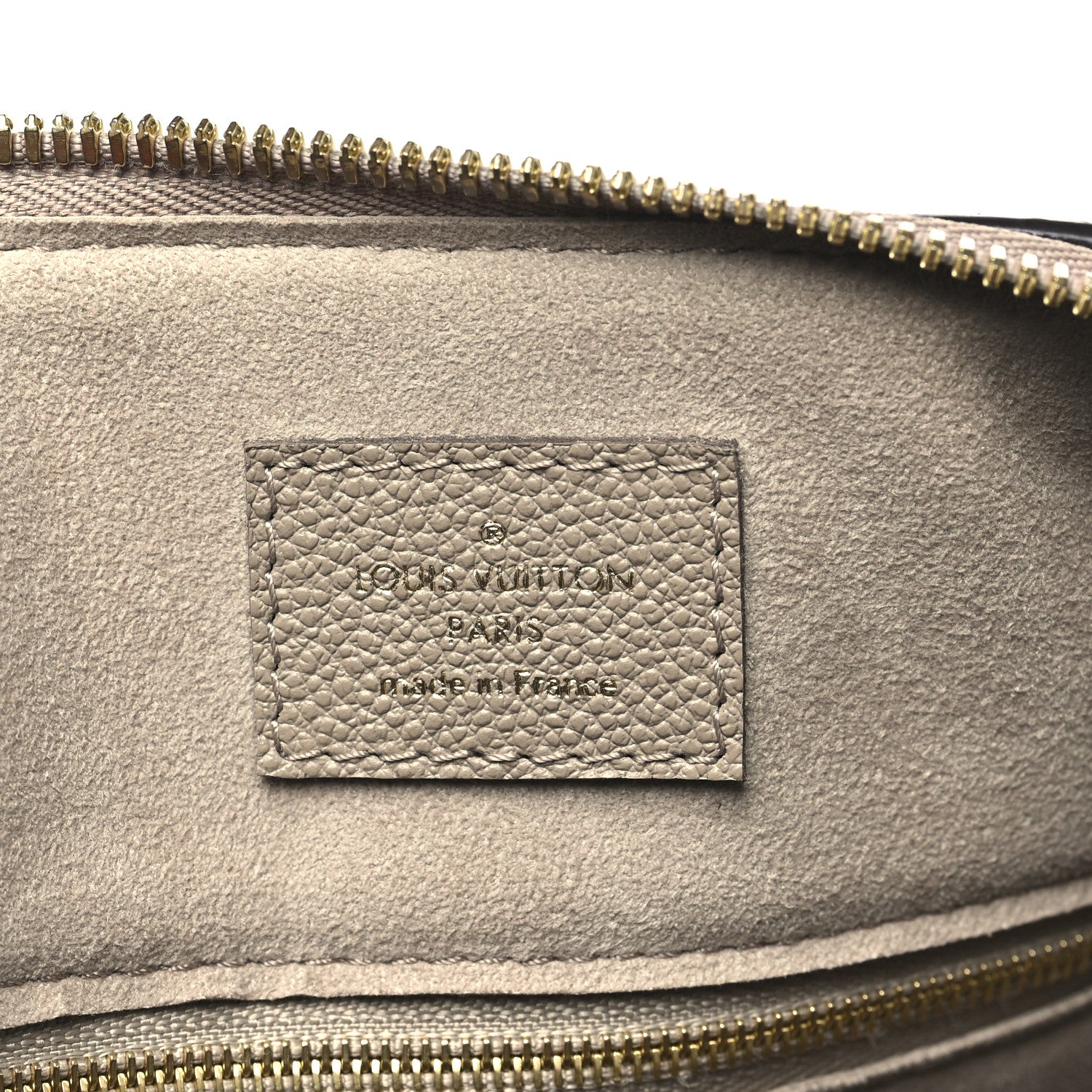 Louis Vuitton Empreinte Monogram Giant Speedy Bandouliere 25 Tourterelle 6 of 9