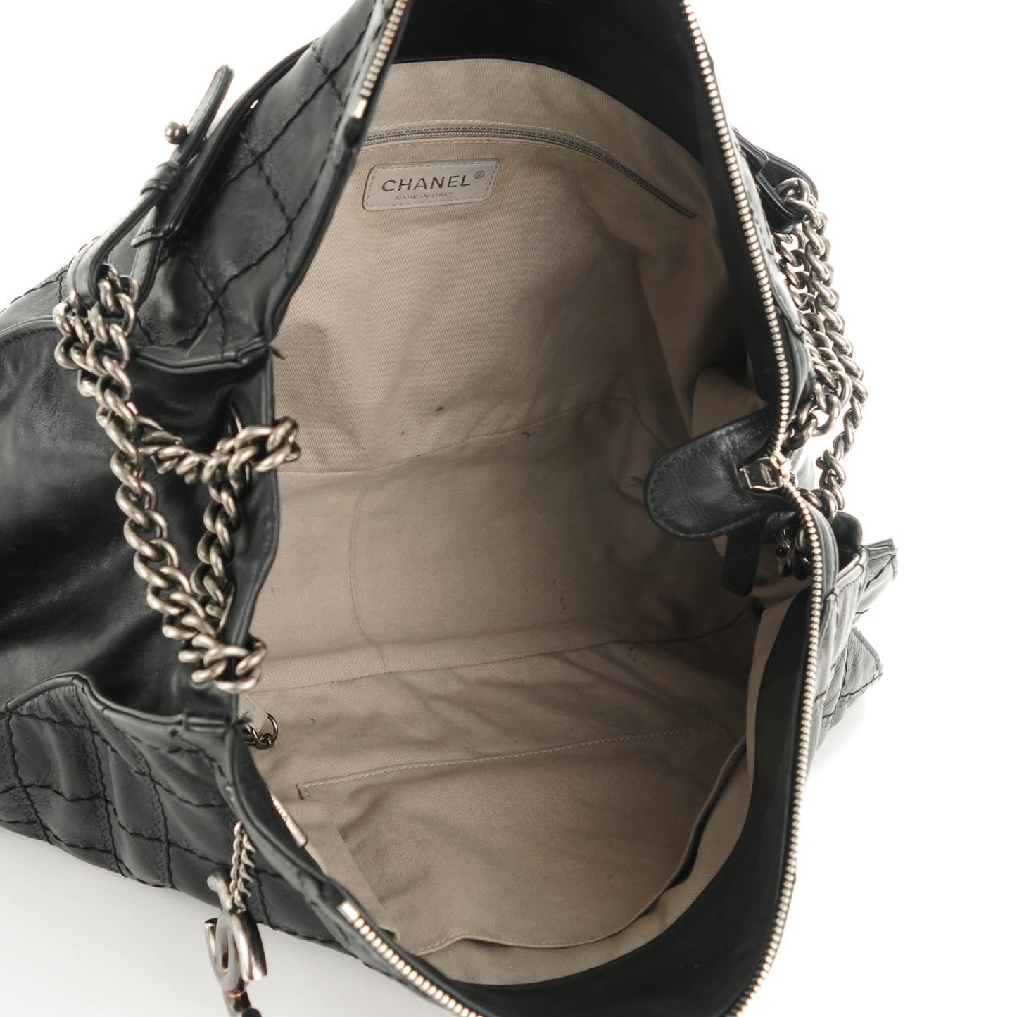 Calfskin CC Crave Tote Black