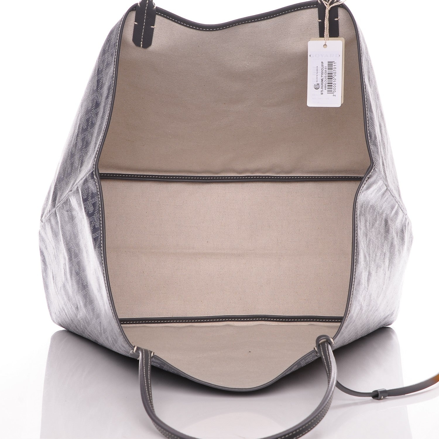 Goyard Goyardine Saint Louis GM Grey 5 of 7