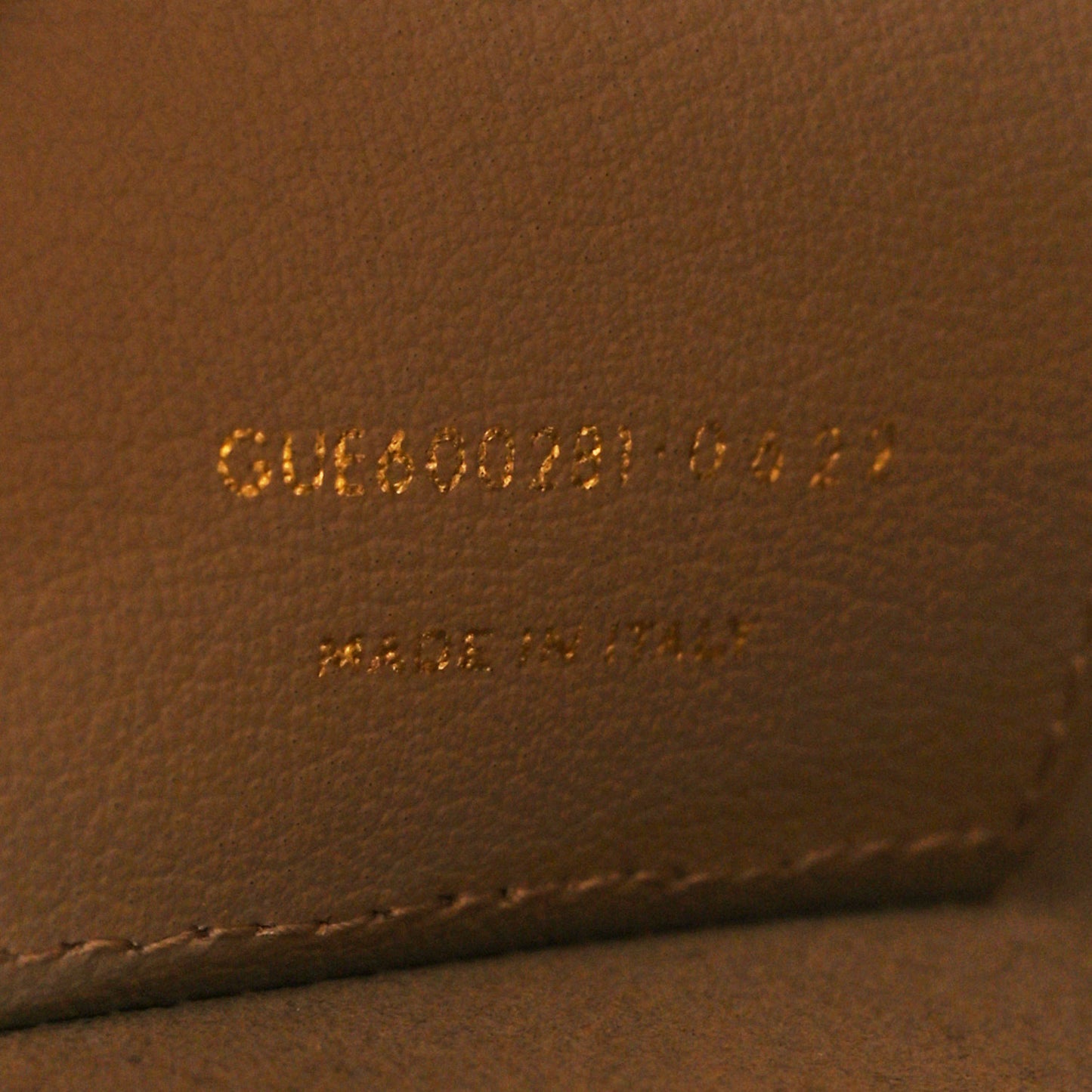 Calfskin Large Shopping Tote Dark Beige