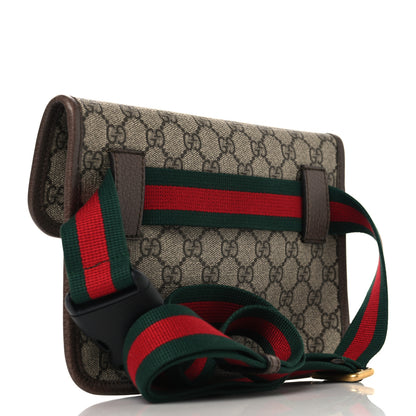Gucci GG Supreme Monogram Neo Vintage Web Belt Bag Brown 3 of 10