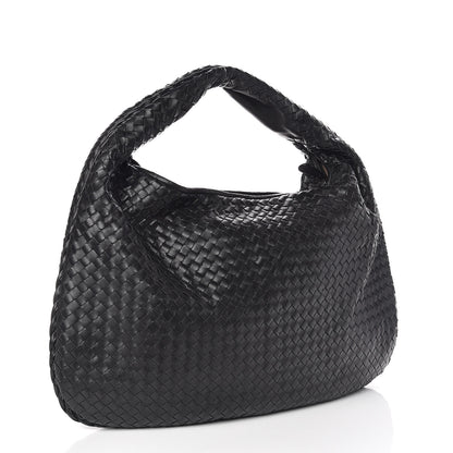 Bottega Veneta Nappa Intrecciato Maxi Veneta Hobo Black 3 of 10