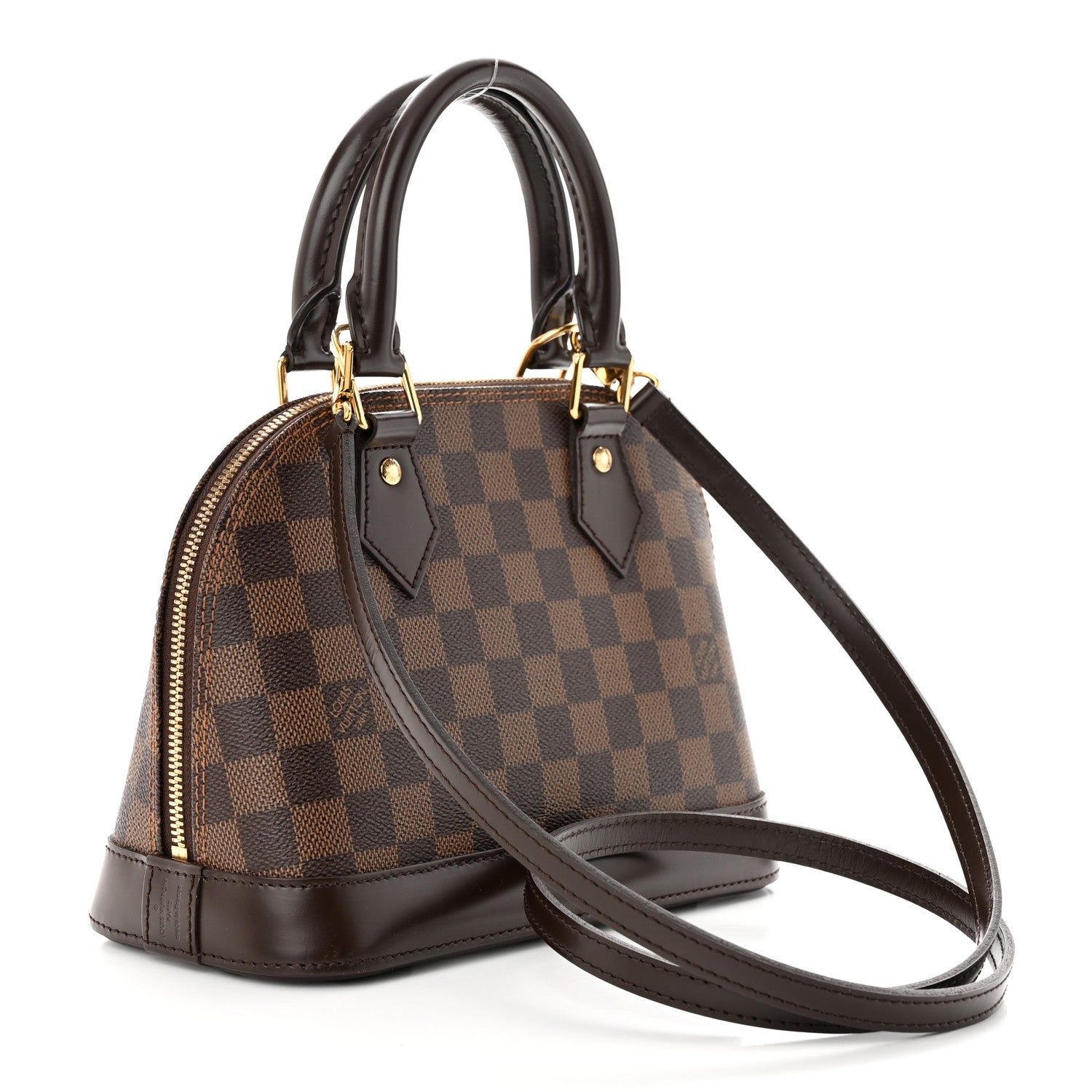 Louis Vuitton Damier Ebene Alma BB 3 of 9