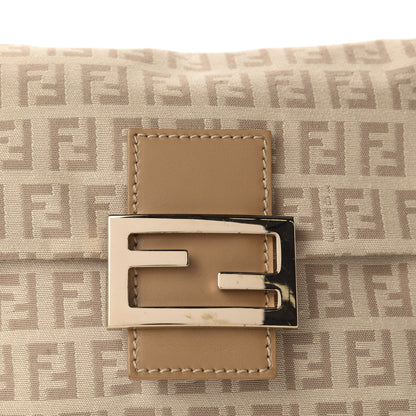 Fendi Zucchino Vitello Mini Mama Baguette Beige Tortora 10 of 10