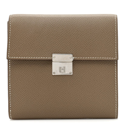 Hermes Epsom Clic 12 Wallet Etoupe 1 of 14