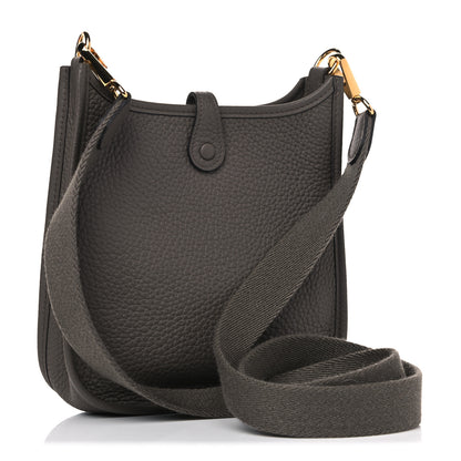 Hermes Taurillon Clemence Evelyne TPM Etain 4 of 15