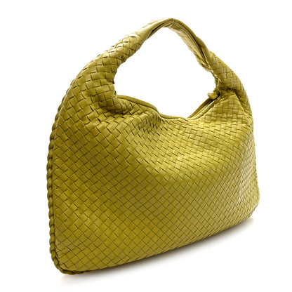 Bottega Veneta Nappa Intrecciato Large Veneta Hobo Ancient Gold 3 of 9