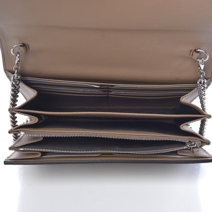 Gucci GG Supreme Monogram Mini Dionysus Chain Wallet Beige Taupe 5 of 11