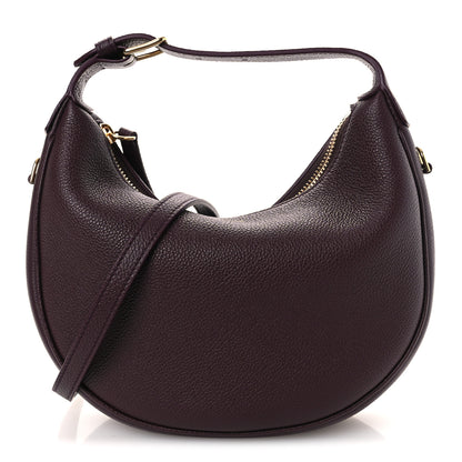 Celine Supple Grained Calfskin Teen Lulu Shoulder Bag Deep Burgundy 1 of 13