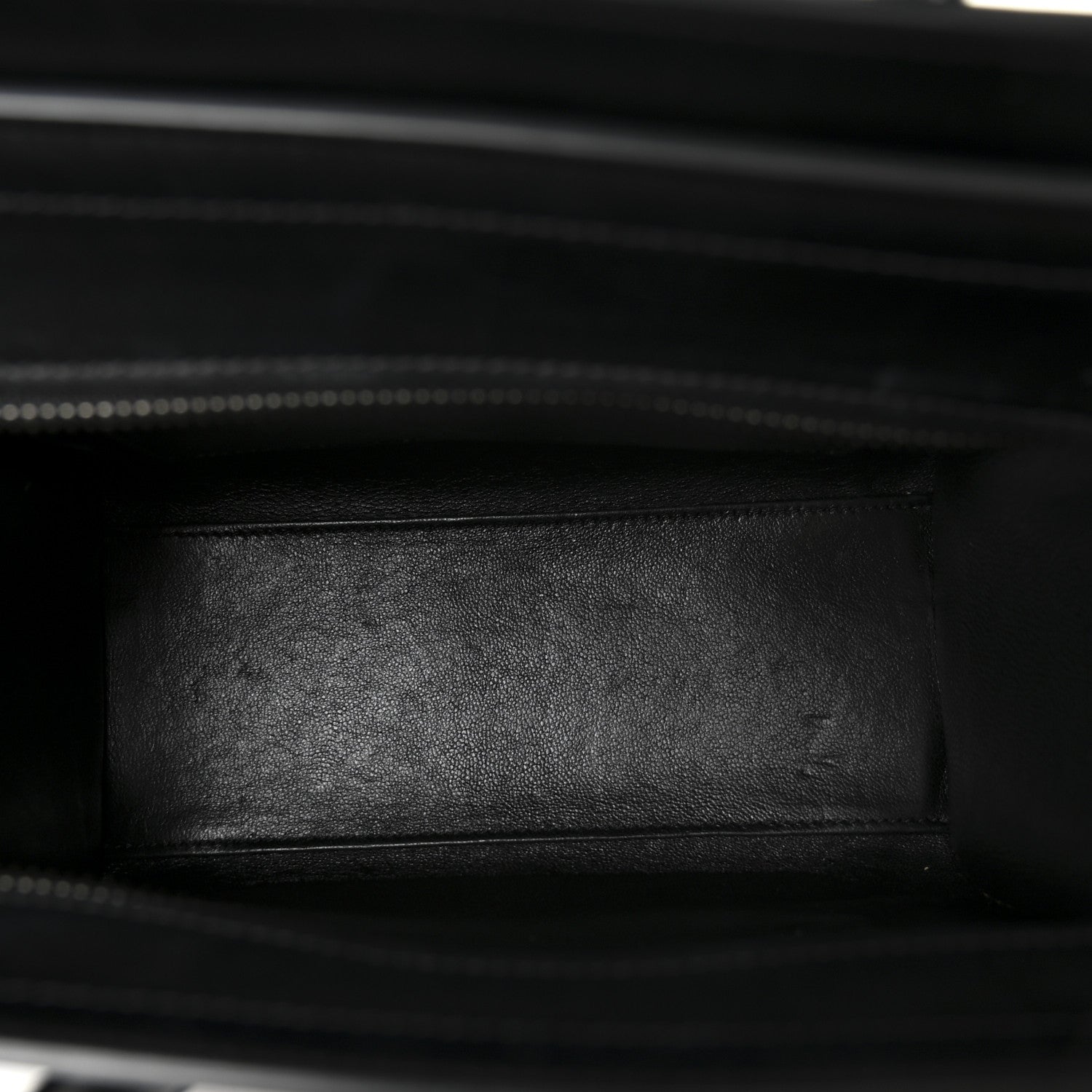Celine Baby Grained Calfskin Nubuck Tri-color Nano Luggage Anthracite 5 of 12