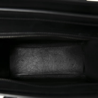 Celine Baby Grained Calfskin Nubuck Tri-color Nano Luggage Anthracite 5 of 12
