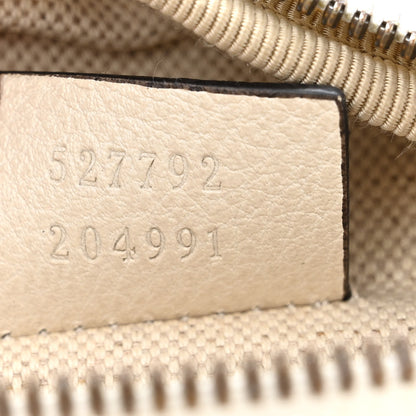 Gucci Grained Calfskin Small Logo Belt Bag White 7 of 13