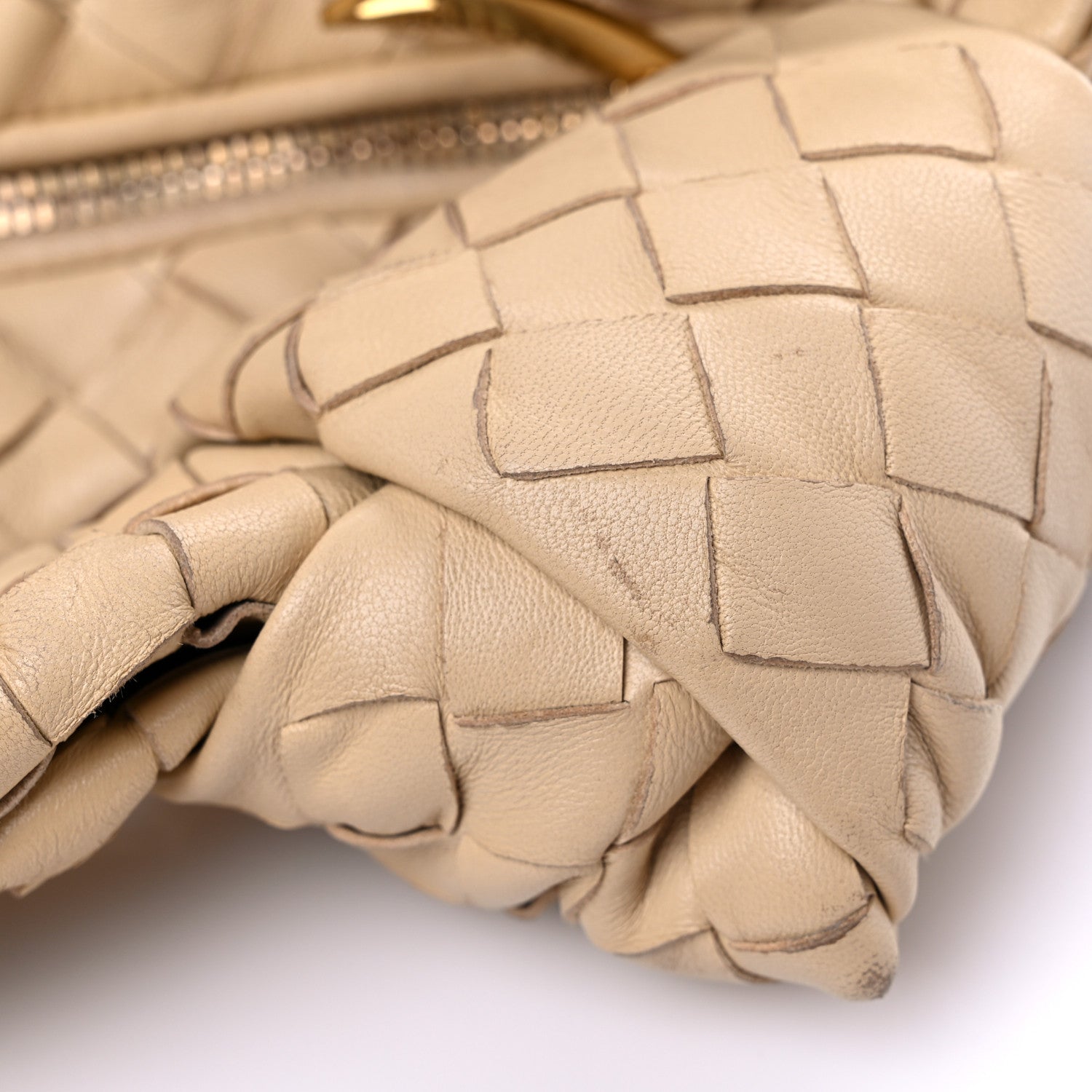 Bottega Veneta Nappa Intrecciato Teen Jodie Hobo Porridge 12 of 12
