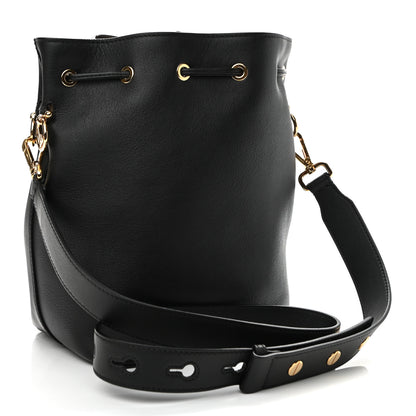 Fendi Vitello Grace Matte F is Fendi Grande Mon Tresor Bucket Bag Black 3 of 11