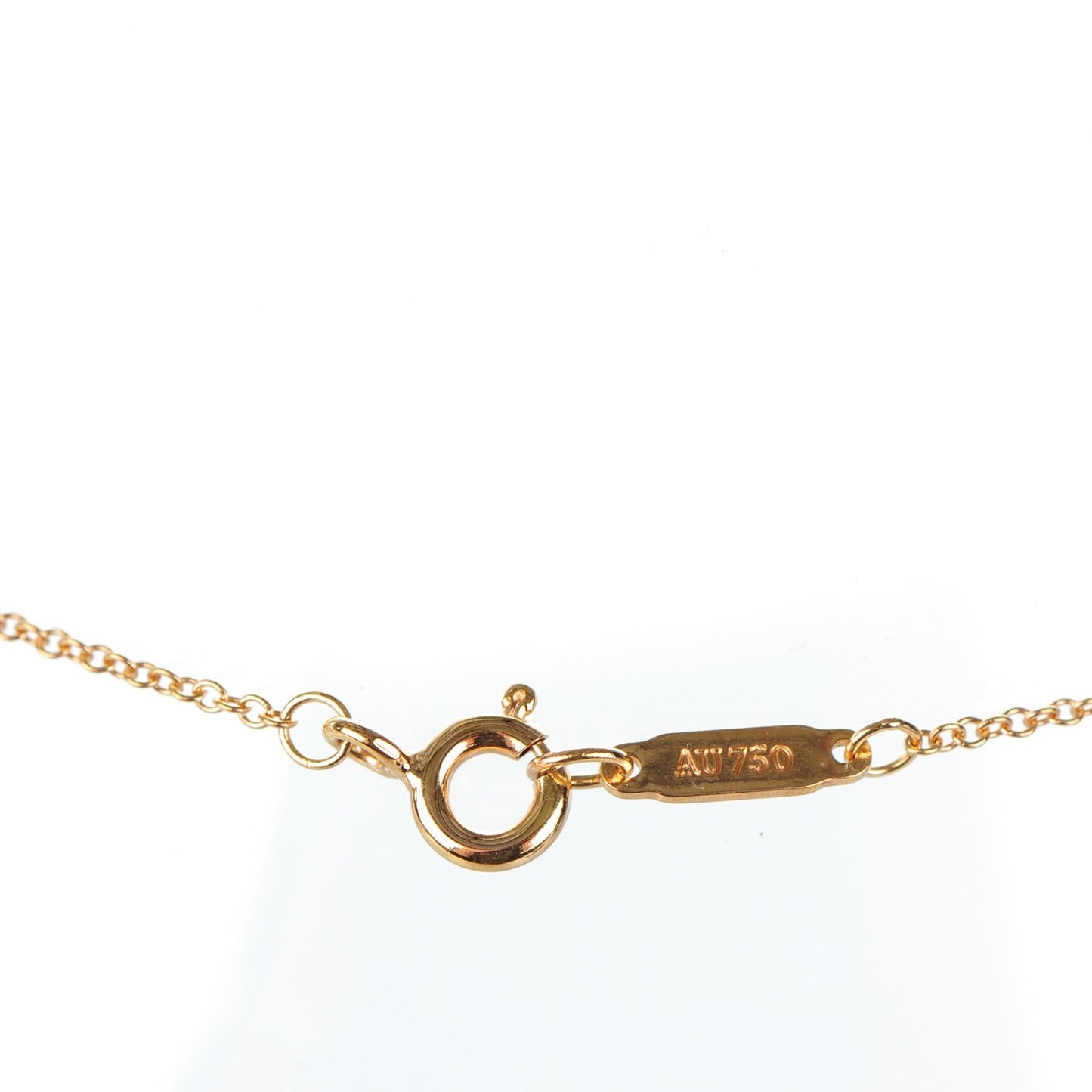 18k Pink Gold Filigree Heart Pendant Necklace