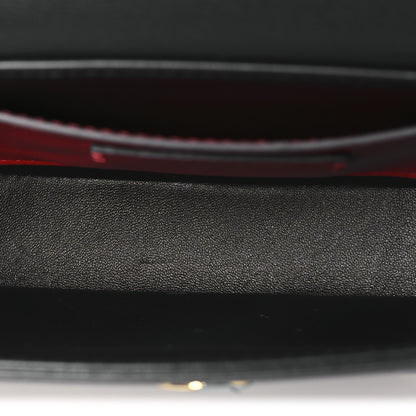 Valentino Garavani Calfskin Small Supervee Crossbody Bag Black 5 of 9