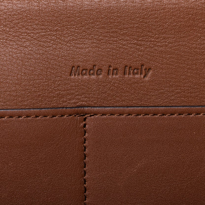 Celine Smooth Calfskin Suede Small Tri-Fold Bag Camel 6 of 9