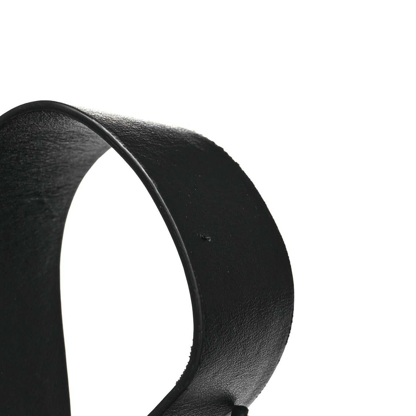 Calfskin Quilted Gancini Belt Bag Black