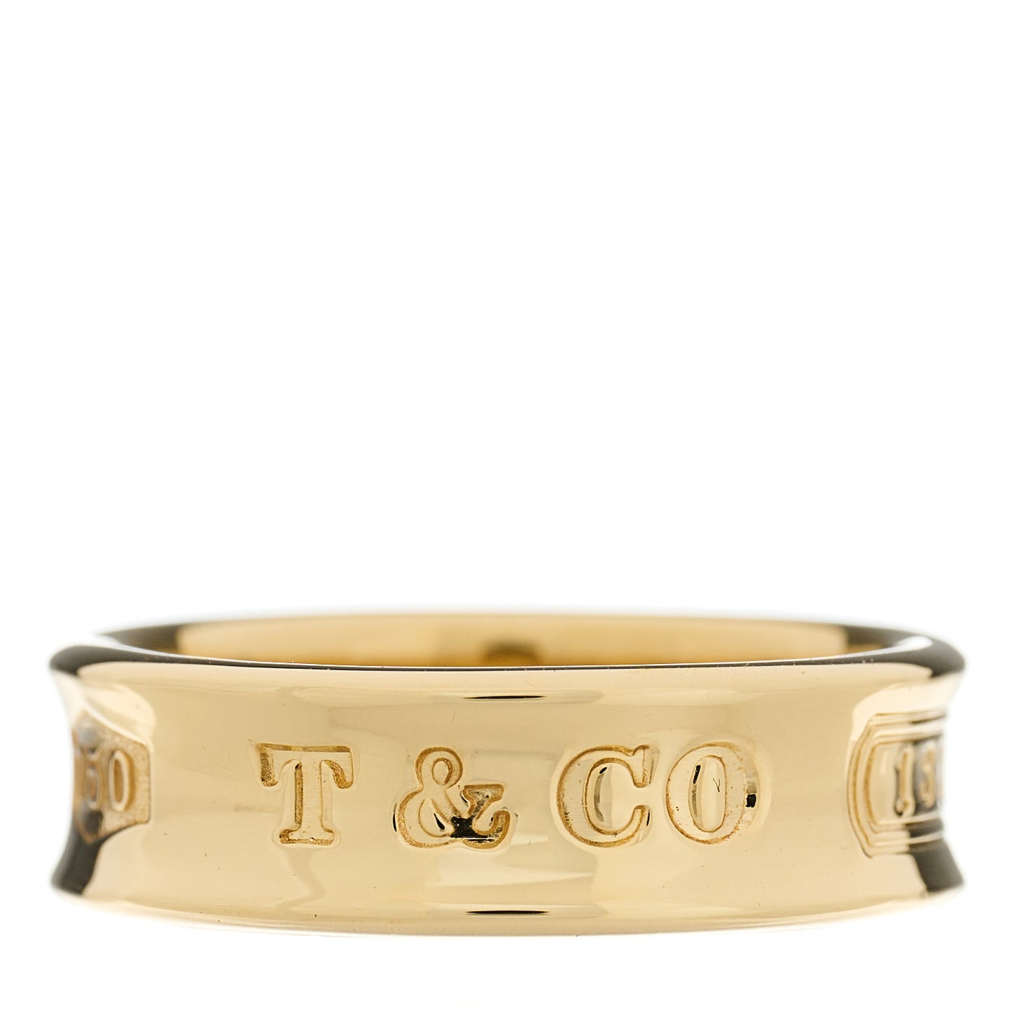 18K Yellow Gold 1837 Band Ring 53 6.25