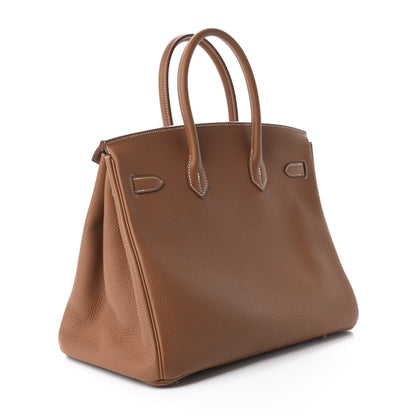 Hermes Togo Birkin 35 Gold 3 of 10