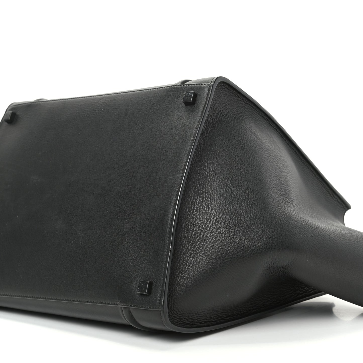 Supple Calfskin Medium Phantom Luggage Black