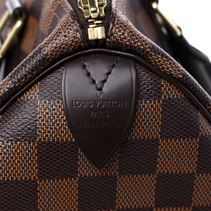Louis Vuitton Damier Ebene Speedy 25 6 of 12