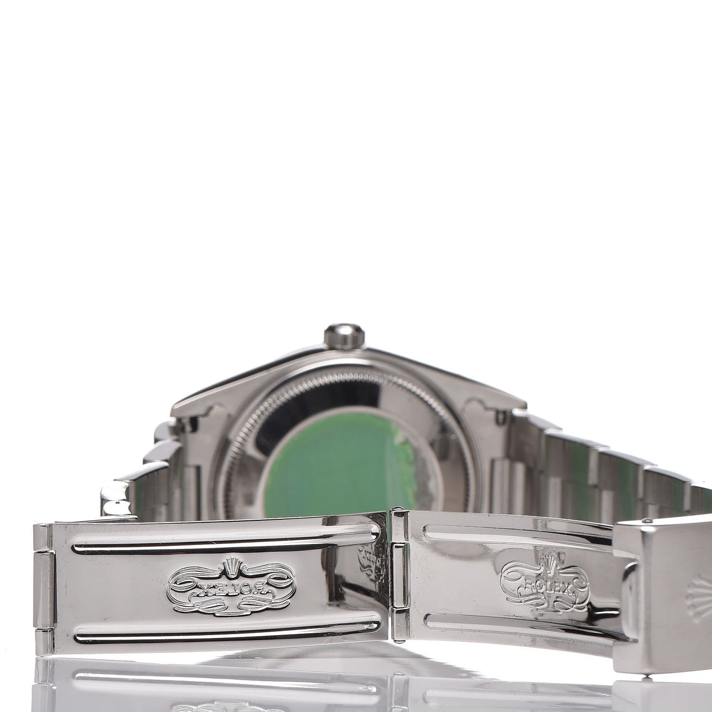 Stainless Steel 34mm Oyster Perpertual Date Watch Silver 15200