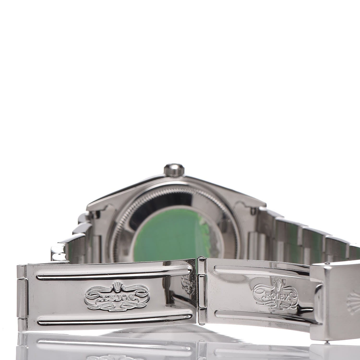 Rolex Stainless Steel 34mm Oyster Perpertual Date Watch Silver 15200 5 of 9