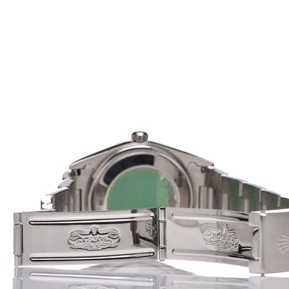 Rolex Stainless Steel 34mm Oyster Perpertual Date Watch Silver 15200 5 of 9
