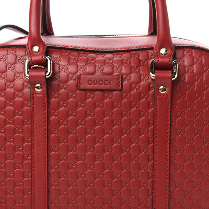 Gucci Soft Microguccissima Medium Crossbody Bag Rosso 10 of 10