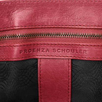 Proenza Schouler Lambskin Medium PS1 Satchel Raspberry 6 of 9