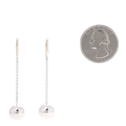 Tiffany Sterling Silver 10mm HardWear Ball Drop Earrings 2 of 4