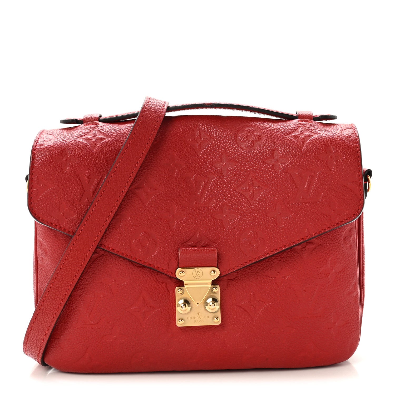 Louis Vuitton Empreinte Pochette Metis Cherry 1 of 9