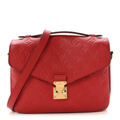 Louis Vuitton Empreinte Pochette Metis Cherry 1 of 9