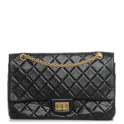 Chanel Aged Calfskin Quilted 2.55 Reissue 227 Flap Black 1 of 7