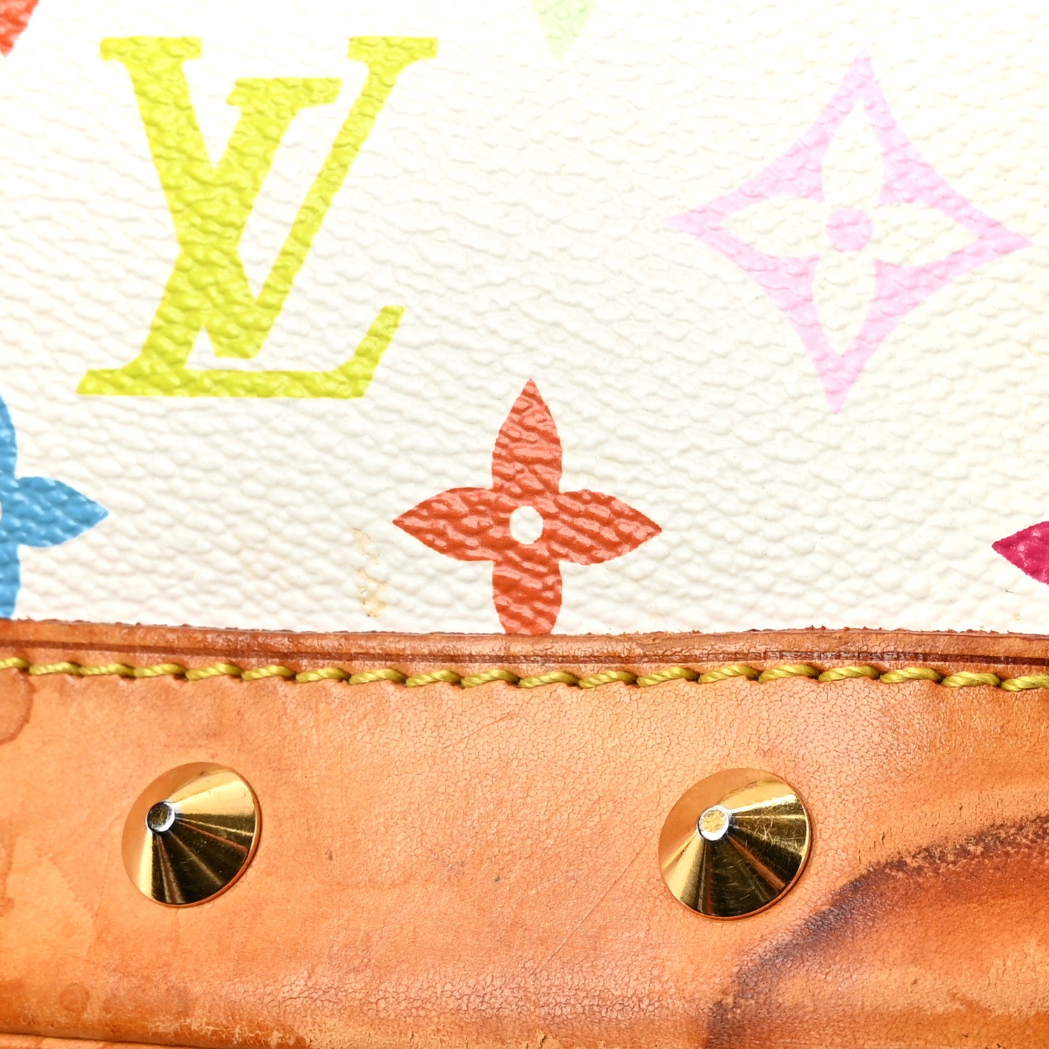 Louis Vuitton Monogram Multicolor Alma White 13 of 13