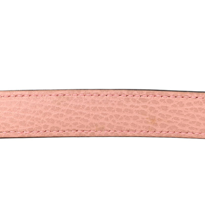 Gucci Dollar Calfskin Interlocking G Top Handle Shoulder Bag Soft Pink 11 of 13