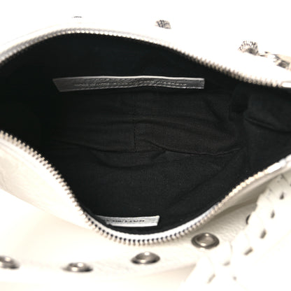 Balenciaga Agneau Arena Le Cagole Shoulder Bag XS Optic White 6 of 11