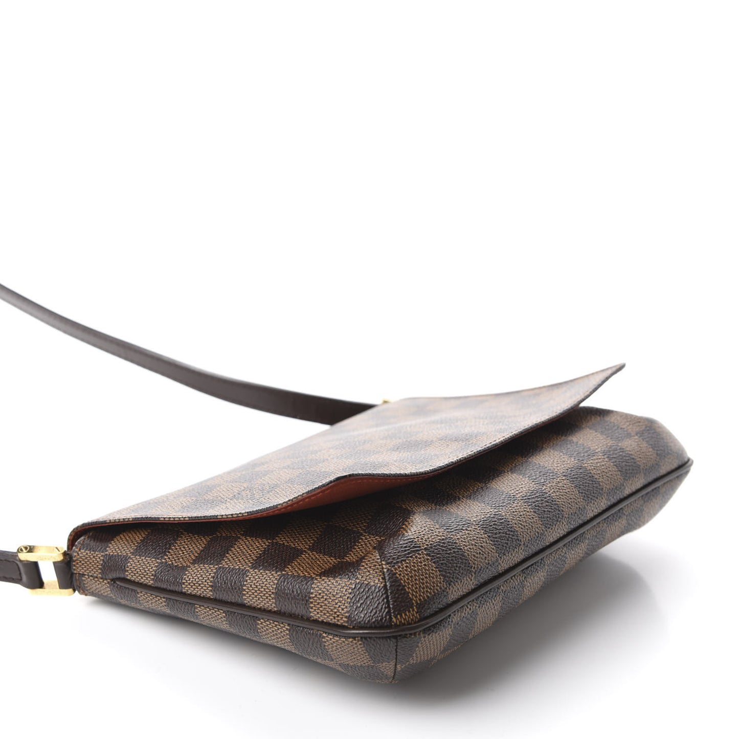 Damier Ebene Musette Tango Long Strap