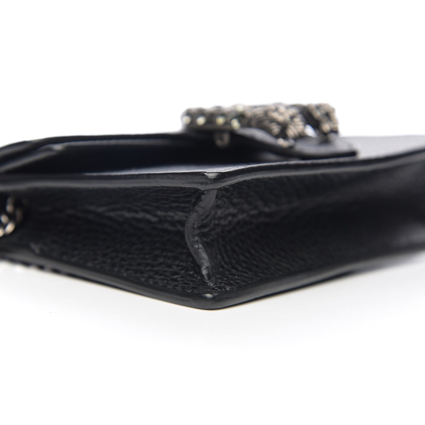 Calfskin Super Mini Dionysus Shoulder Bag Black