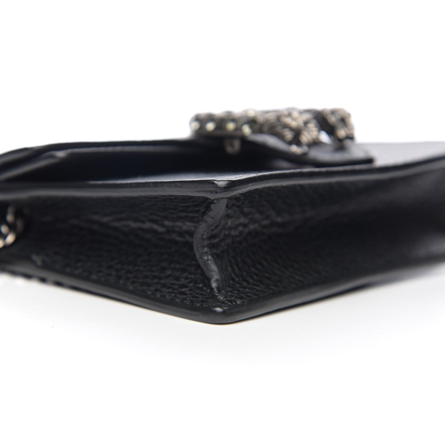 Gucci Calfskin Super Mini Dionysus Shoulder Bag Black 6 of 8