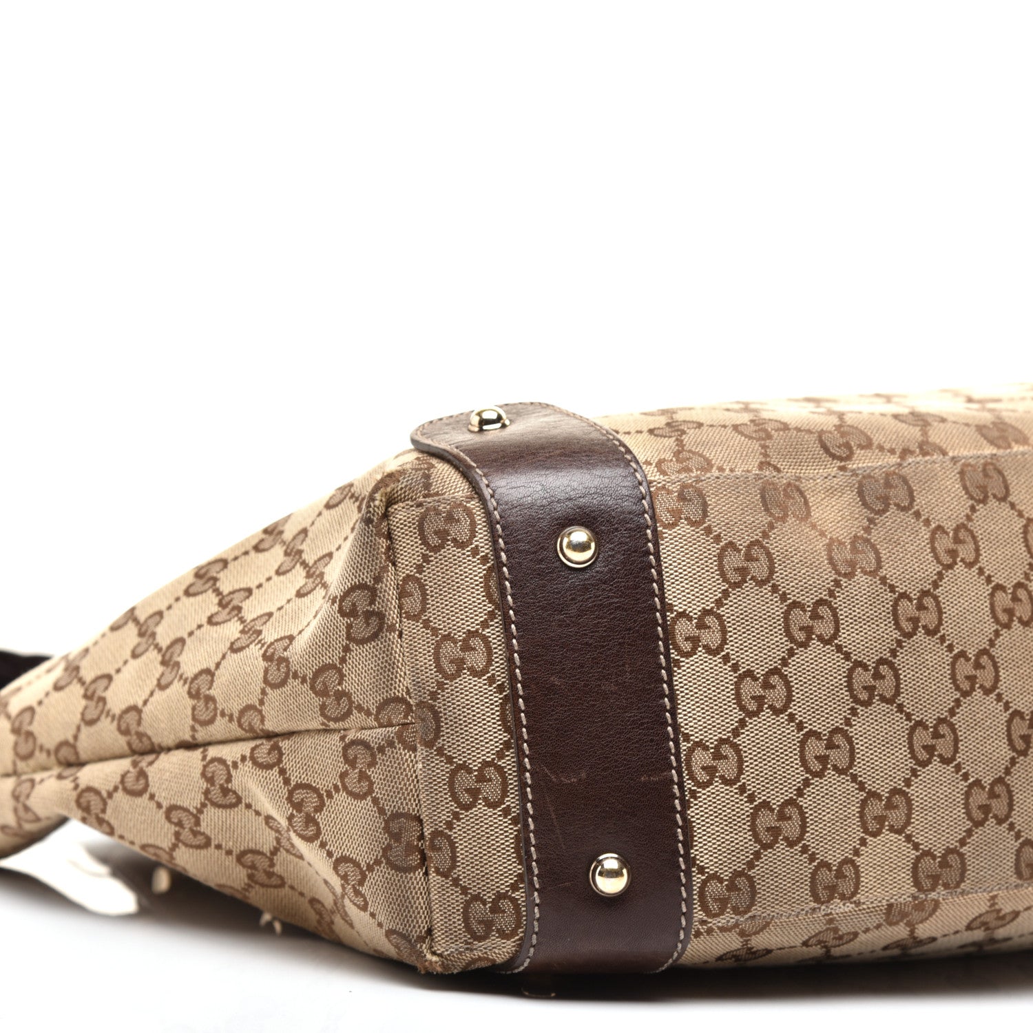 Gucci Monogram Medium Pelham Shoulder Bag Dark Brown 8 of 10