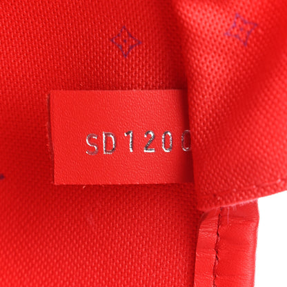 Louis Vuitton Monogram Escale Neverfull MM Rouge 8 of 10