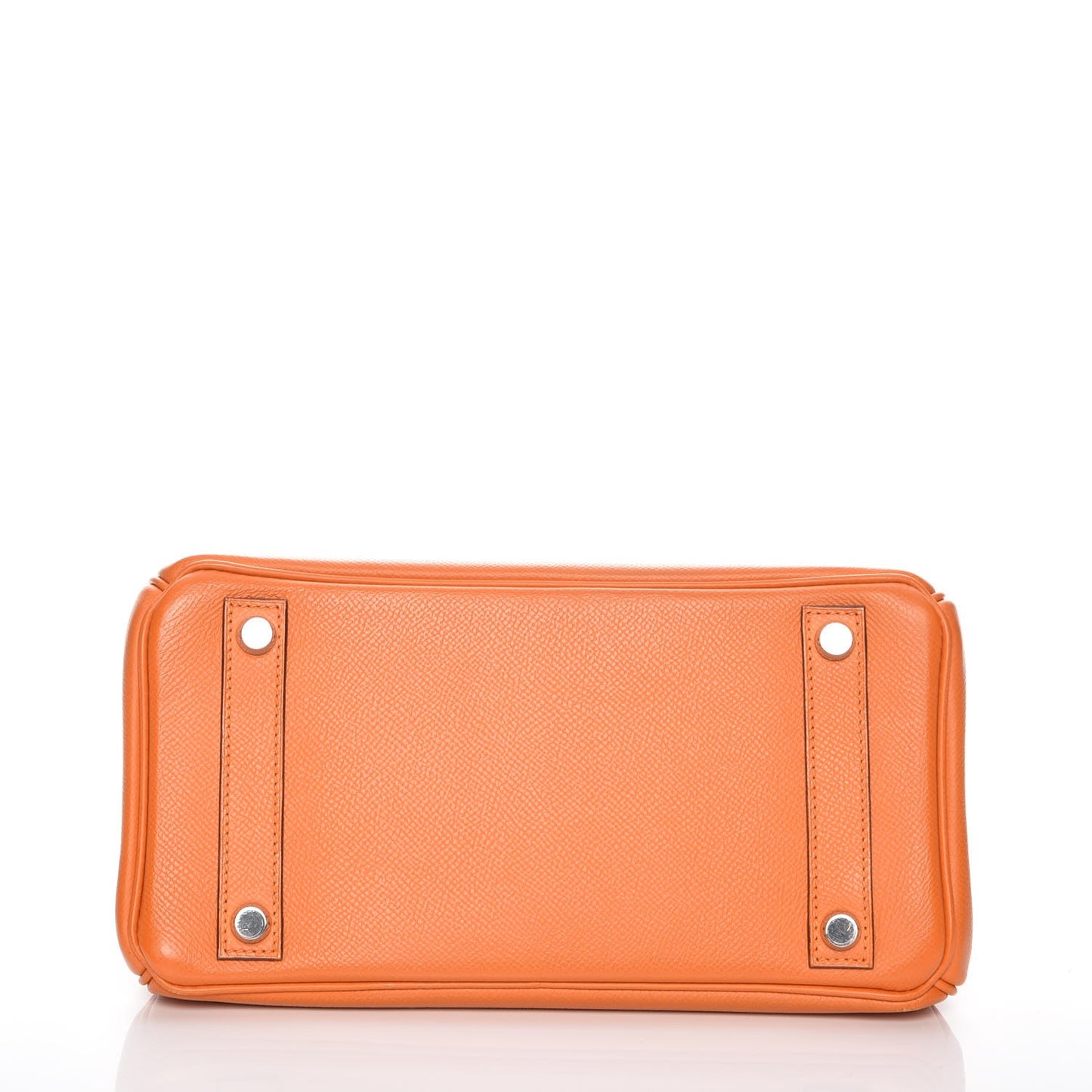 Epsom Birkin 25 Orange