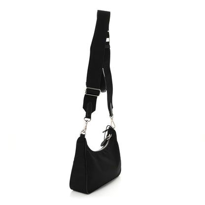 Prada Nylon Re-Edition 2005 Shoulder Bag Black 3 of 11